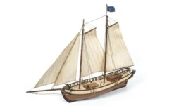 OcCre Polaris starter pack 1:50 Bouwpakket (goedkoopste complete beginnersboot met lijm en gereedschap etc.)(nu met gratis verfset bij de eerste 20)