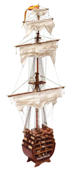 OcCre Section of Santisima Trinidad houten scheepsmodel 1:90