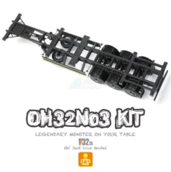 Orlandoo Hunter Model 1/32 Container Skeletal Trailer Kit for OH32T01 SCANIA R650