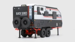 Orlandoo Hunter Model 1/32 HQ19 Blackseries Camper Trailer Kit (Officially Licensed) w/Light Control set , LED and Lipo Battery