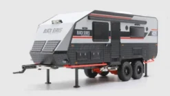 Orlandoo Hunter Model 1/32 HQ19 Blackseries Camper Trailer Kit (Officially Licensed) w/Light Control set , LED and Lipo Battery