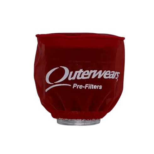 OUTERWEARS Waterbestendige Filterhoes Rood voor 1/5 en 1/6