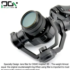 PGYTECH DJI Inspire 1 – DJI Osmo X5 Filter Lens ND4