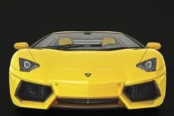 Pocher 1/8 Lamborghini Aventador Geel metalen bouwpakket