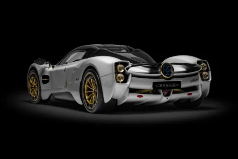 Pocher Pagani Utopia Coupé Bianco Perla 1/8 metalen schaalmodel