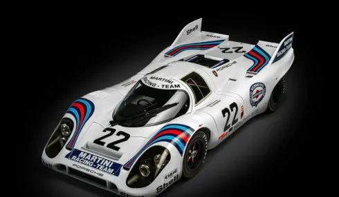 Pocher 1/8 Porsche 917KH Martini Edition metalen bouwpakket