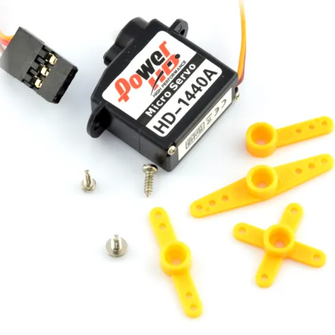 Power HD micro servo met kunststof tandwielen – HD-1440A – PHD001