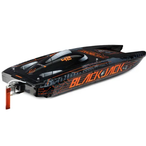 Proboat Blackjack 42 8S Catamaran Brushless RTR Zwart/Oranje