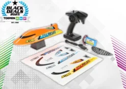 Pro Boat Jet Jam V2 12″ Self-Righting Pool Racer Brushed RTR Oranje