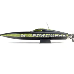 Pro Boat Sonicwake 36” V3 Self-Righting V-Hull Boat RTR Zwart 95 km/h zonder accu en lader