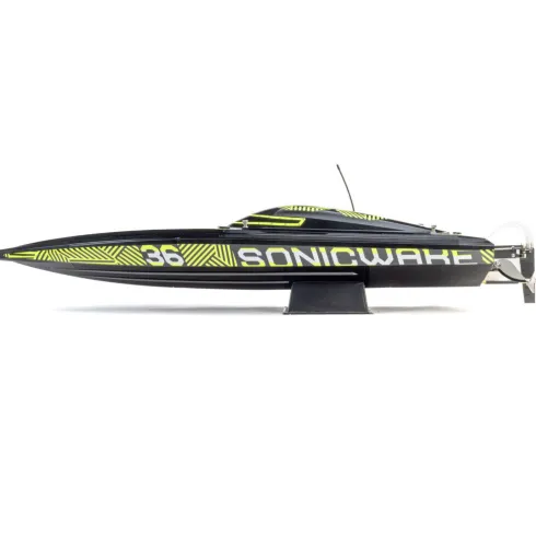 Pro Boat Sonicwake 36” V3 Self-Righting V-Hull Boat RTR Zwart 95 km/h zonder accu en lader