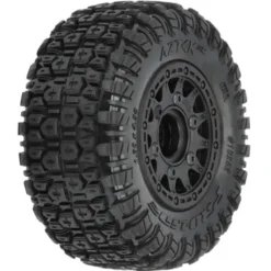 Proline 1/10 Aztek M2 F/R 2.2″/3.0″ SC MTD 12mm & 14mm Black Raid Wheels (2) – PRO1026210