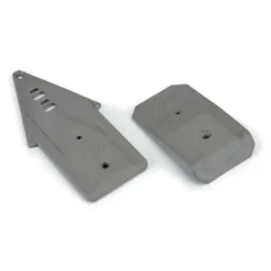Proline Bash Armor Front/Rear Skid Plates (Stone Gray) for ARRMA 3S Vehicles – PRO639505