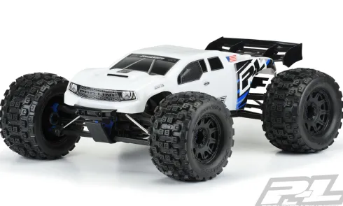 Proline body Brute Bash Armor Body White for Traxxas E-Revo 2.0