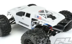 Proline body Brute Bash Armor Body White for Traxxas E-Revo 2.0