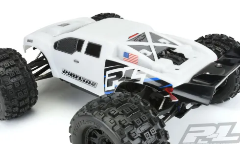 Proline body Brute Bash Armor Body White for Traxxas E-Revo 2.0