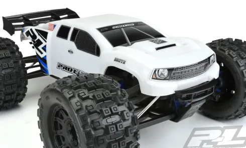 Proline body Brute Bash Armor Body White for Traxxas E-Revo 2.0