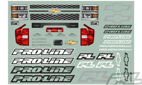 Proline body Chevy Silverado voor 1/10 Monster Truck