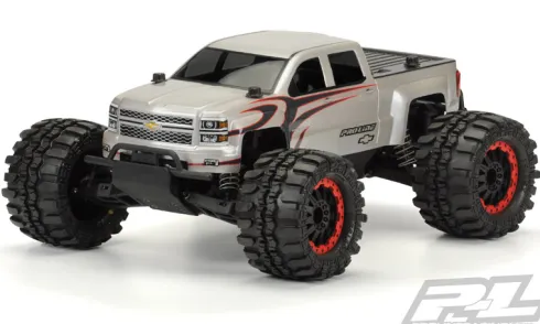 Proline body Chevy Silverado voor 1/10 Monster Truck