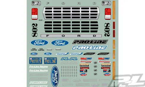 Proline body 1979 Ford F-150 Race Truck Clear for Traxxas Slash 2WD & Slash 4×4 & SC10