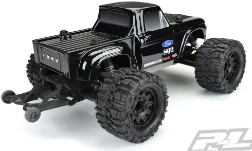 Proline body 1966 Ford F-100 Tough-Color (Black) Body for Stampede