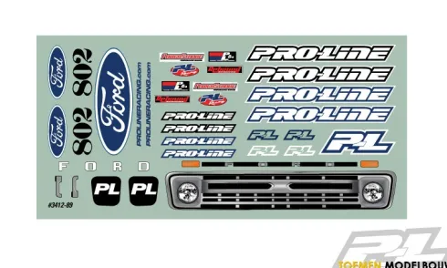 Proline body 1966 Ford F-100 voor Traxxas Stampede 2WD & 4×4 – PRO341200