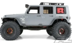 Proline body Jeep Wrangler Unlimited Rubicon for 12.3″ (313mm) Wheelbase Scale Crawlers