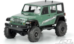 Proline body Jeep Wrangler Unlimited Rubicon for 12.3″ (313mm) Wheelbase Scale Crawlers