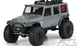 Proline body Jeep Wrangler Unlimited Rubicon for 12.3″ (313mm) Wheelbase Scale Crawlers