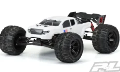 Proline body Pre-Cut Brute Bash Armor (White) for ARRMA Kraton