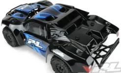 Proline body Pre-Cut Flo-Tek Fusion Tough-Color (Black) Body for Slash 2wd, Slash 4×4, SC6.1, 22SCT, SCTE & PRO-Fusion SC 4×4