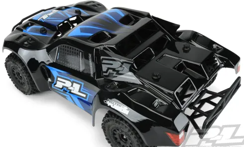 Proline body Pre-Cut Flo-Tek Fusion Tough-Color (Black) Body for Slash 2wd, Slash 4×4, SC6.1, 22SCT, SCTE & PRO-Fusion SC 4×4