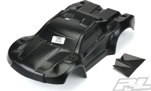 Proline body Pre-Cut Flo-Tek Fusion Tough-Color (Black) Body for Slash 2wd, Slash 4×4, SC6.1, 22SCT, SCTE & PRO-Fusion SC 4×4