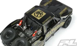 Proline body Pre-Cut 1967 Ford F-100 Race Truck Heatwave Edition Tough-Color (Black) Body for Unlimited Desert Racer