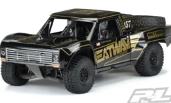 Proline body Pre-Cut 1967 Ford F-100 Race Truck Heatwave Edition Tough-Color (Black) Body for Unlimited Desert Racer
