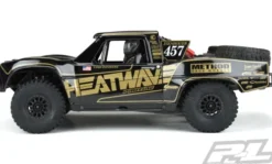 Proline body Pre-Cut 1967 Ford F-100 Race Truck Heatwave Edition Tough-Color (Black) Body for Unlimited Desert Racer