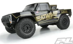 Proline body Pre-Cut 1967 Ford F-100 Race Truck Heatwave Edition Tough-Color (Black) Body for Slash 2wd, Slash 4×4 & PRO-Fusion SC 4×4