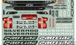 Proline 2019 Chevy Silverado Z71 Trail Boss Clear Body for PRO-MT 4×4 & Stampede 4×4