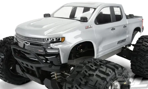 Proline 2019 Chevy Silverado Z71 Trail Boss Clear Body for PRO-MT 4×4 & Stampede 4×4