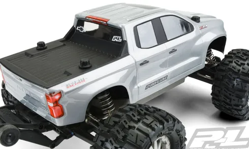 Proline 2019 Chevy Silverado Z71 Trail Boss Clear Body for PRO-MT 4×4 & Stampede 4×4