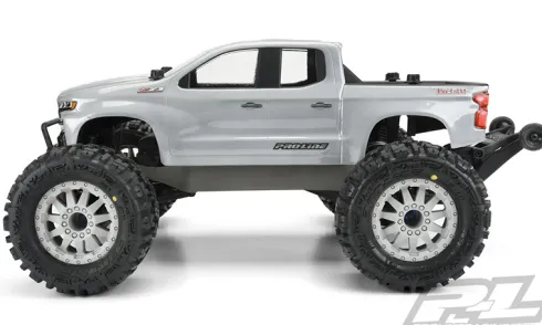 Proline 2019 Chevy Silverado Z71 Trail Boss Clear Body for PRO-MT 4×4 & Stampede 4×4