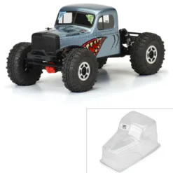 Proline 1/10 Comp Wagon Cab-Only Clear Body 12.3″ (313mm) Weelbase Crawlers