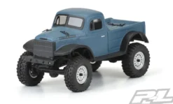 Proline 1946 Dodge Power Wagon Clear Body (SCX24) for SCX24 JLU (Other SCX24 Models Require Axial Body Mounts)