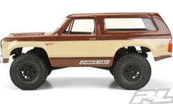 Proline 1977 Dodge Ramcharger Clear Body for 12.3″ (313mm) Wheelbase Scale Crawlers