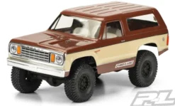 Proline 1977 Dodge Ramcharger Clear Body for 12.3″ (313mm) Wheelbase Scale Crawlers
