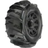 Proline 1/8 Dumont F/R 3.8″ MT Tires Mounted 17mm Black Raid (2) – PRO1019210