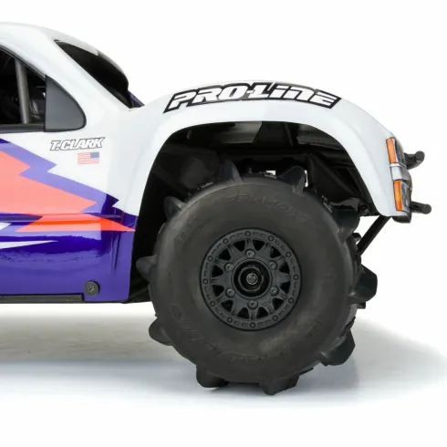 Proline 1/7 Dumont Sand/Snow F/R Tires MTD 17mm Black Raid (2) ARRMA Mojave / Traxxas UDR