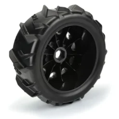 Proline 1/6 Dumont Sand/Snow Tires F/R 5.7″ Tires MTD 24mm Black Raid (2)
