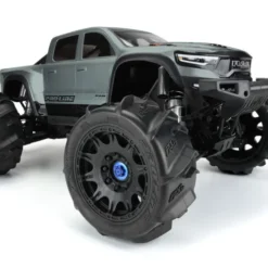 Proline 1/6 Dumont Sand/Snow Tires F/R 5.7″ Tires MTD 24mm Black Raid (2)