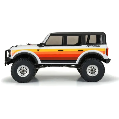 Proline 1/10 2021 Ford Bronco Clear Body Set 12.3″ Wheelbase Crawlers